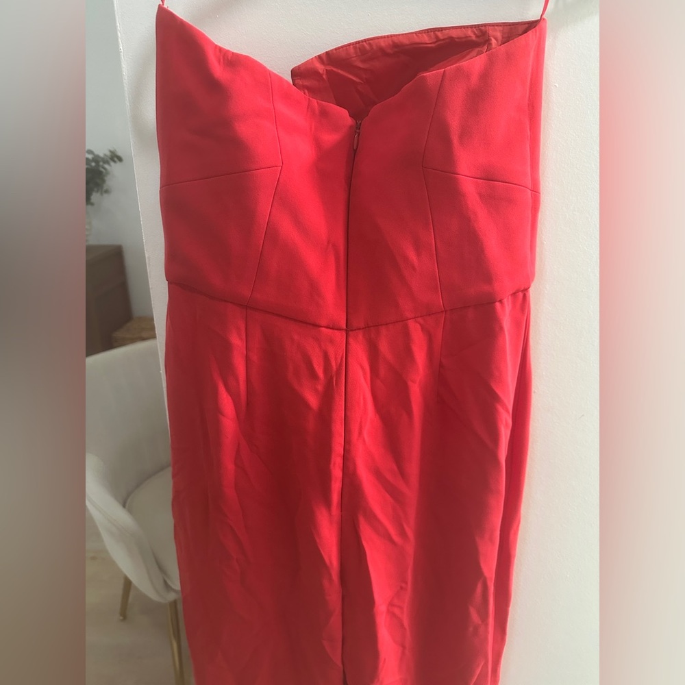 TopShop Elegant Red Jumpsuit - Picture 4 of 6
